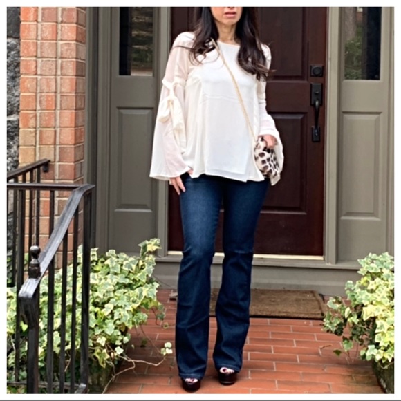 ✨LAST ONE✨Dark jean great fitting flare jeans - Picture 7 of 8